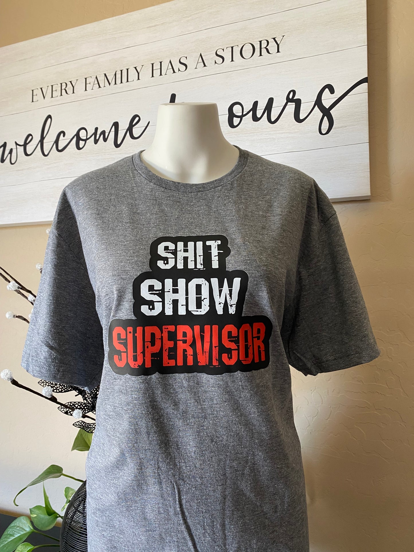 Shit Show Supervisor Graphic T-Shirt