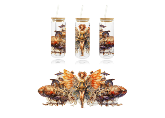 Orange Wings SteamPunk