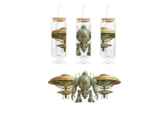 Robot SpaceCraft SteamPunk